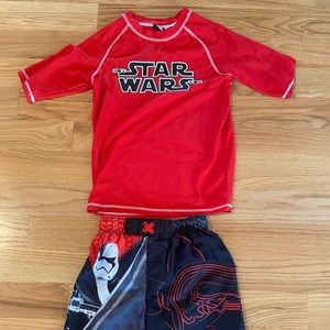 Boys Star Wars swim set